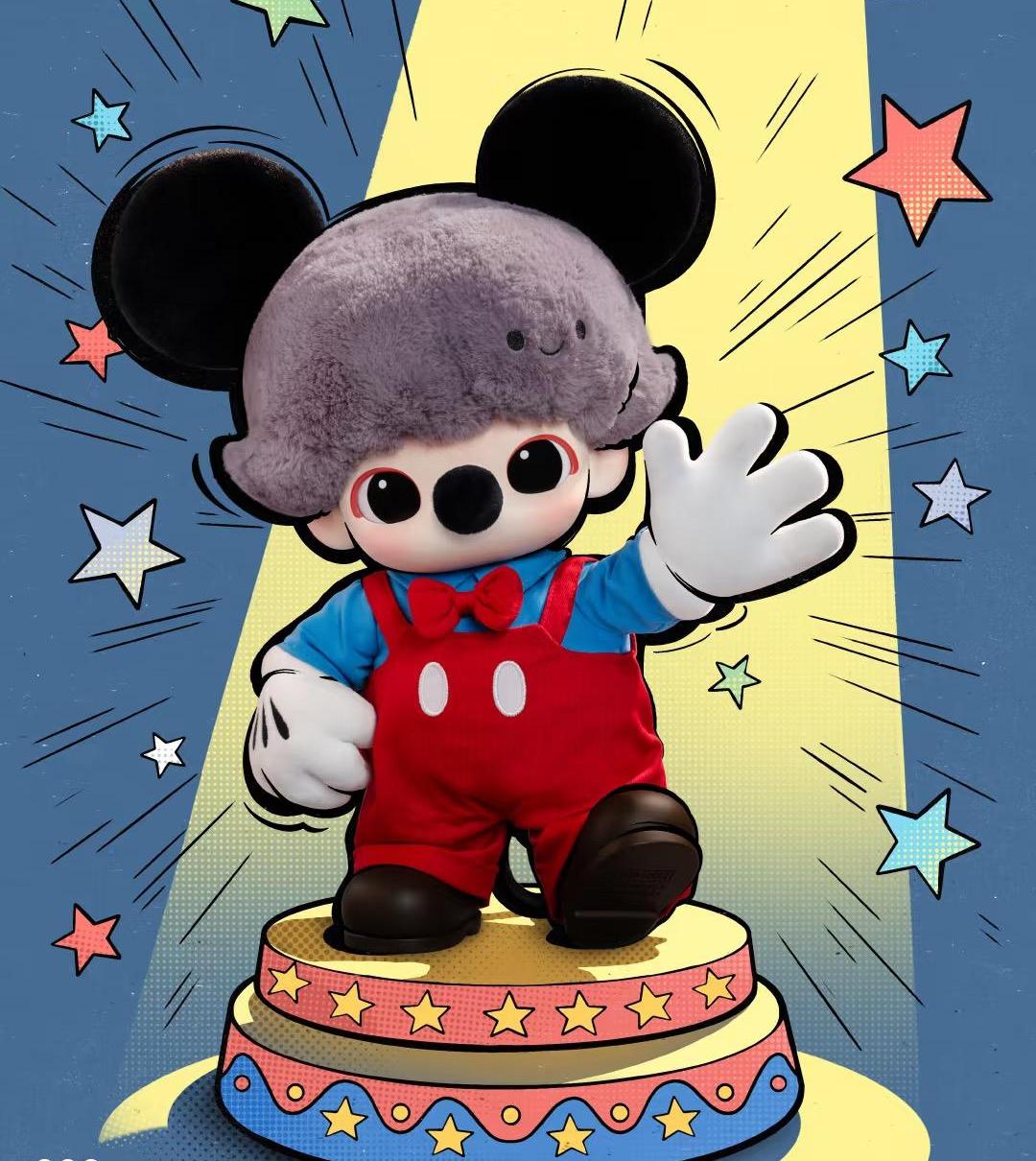 DIMOO WORLD x DISNEY Series-Mickey Vinyl Plush Bag