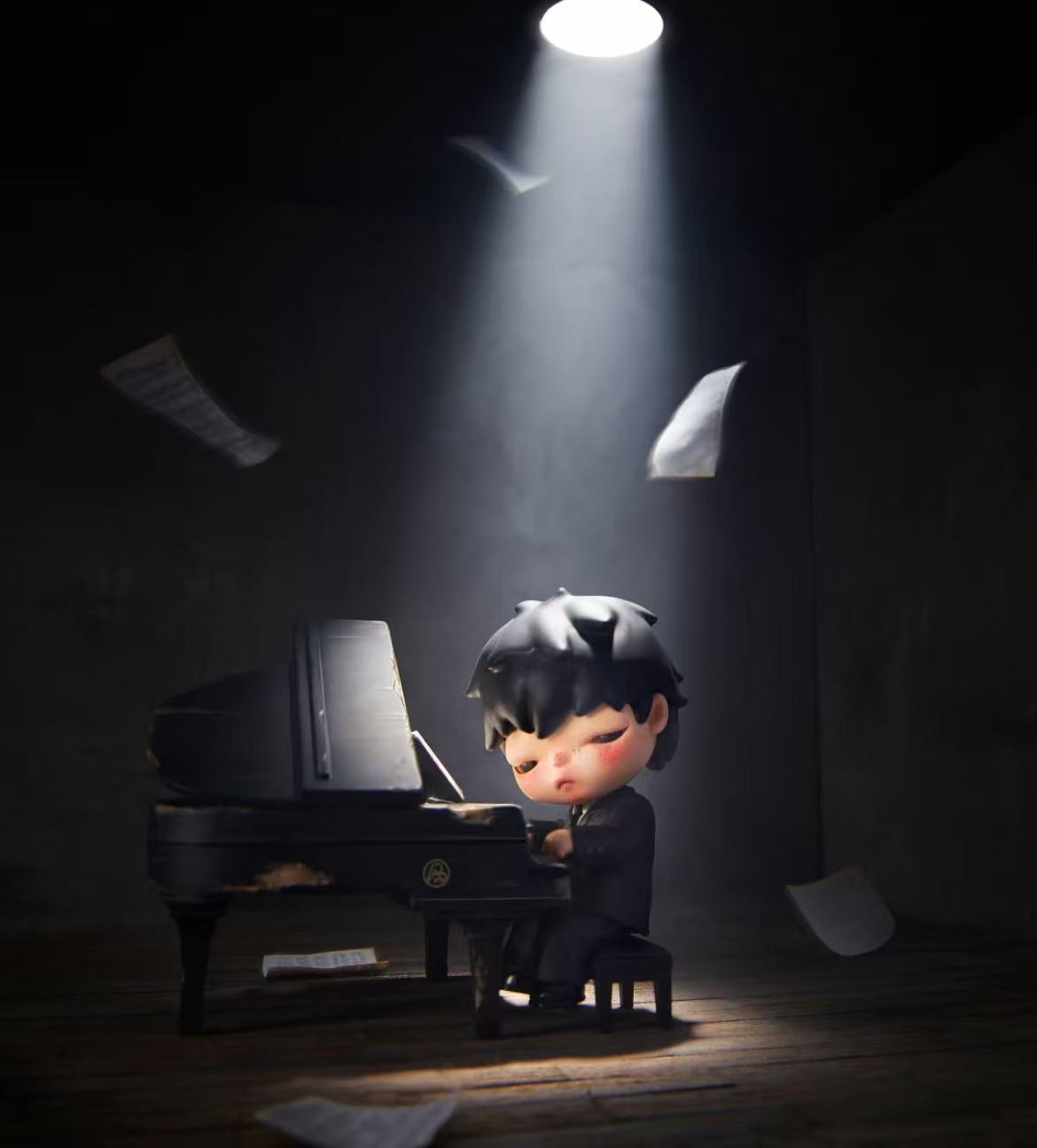 Hirono Pianist Figure