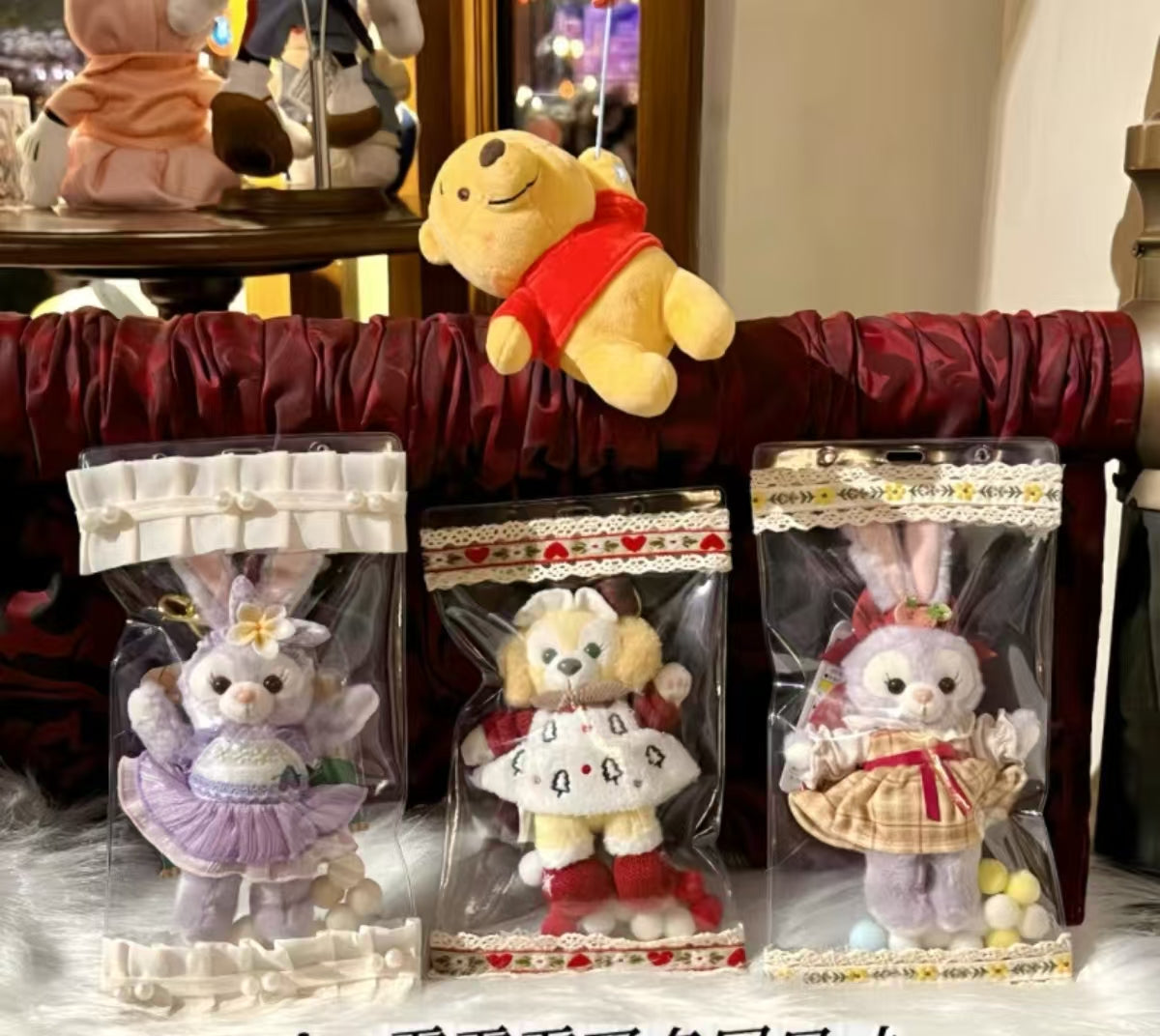 LABUBU dust proof bag, bead chain, bag hanging (no doll)