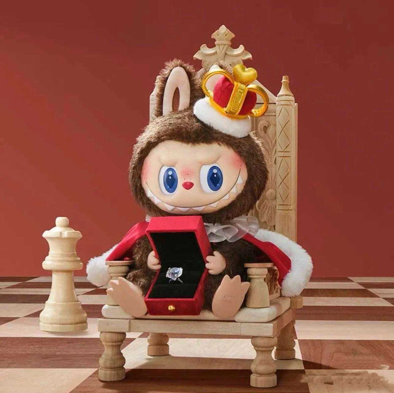 LABUBU THE MONSTERS Let's Checkmate Series-Vinyl Plush Doll