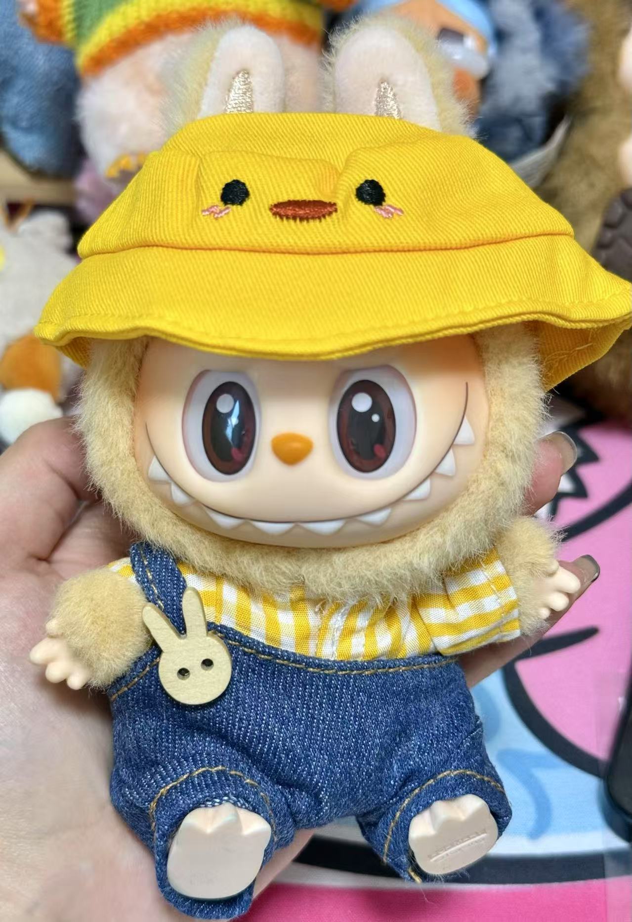 Labubu V1 The Monsters Exciting Macaron Series Plush Pendant Blind Box