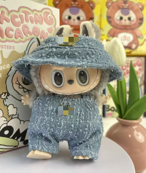Labubu V1 The Monsters Exciting Macaron Series Plush Pendant Blind Box
